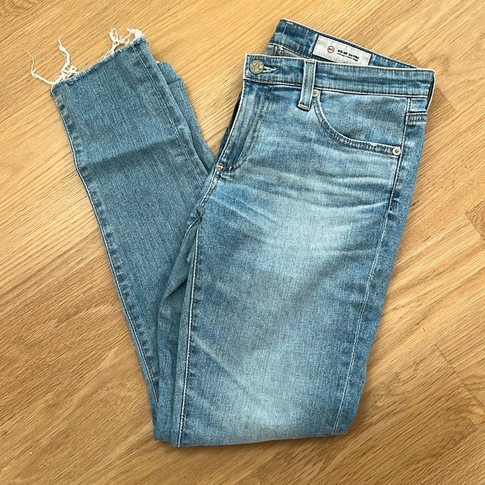 AG the legging ankle super skinny jeans